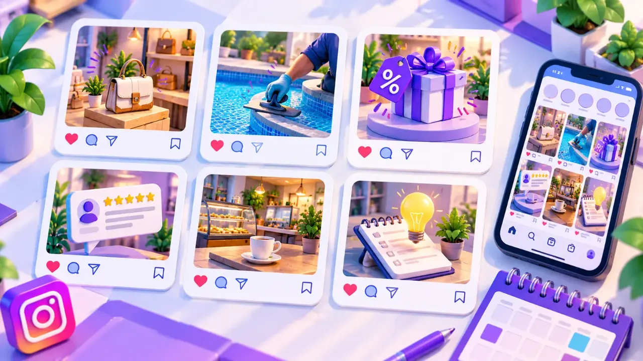 Planificación de publicaciones de Instagram para pequeños negocios