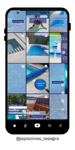 Trabajo de Instagram para @jspiscinas_lasagra