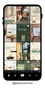 Trabajo de Instagram para @glassurahome