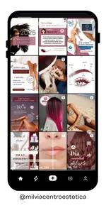 Trabajo de Instagram para @milviacentroestetica